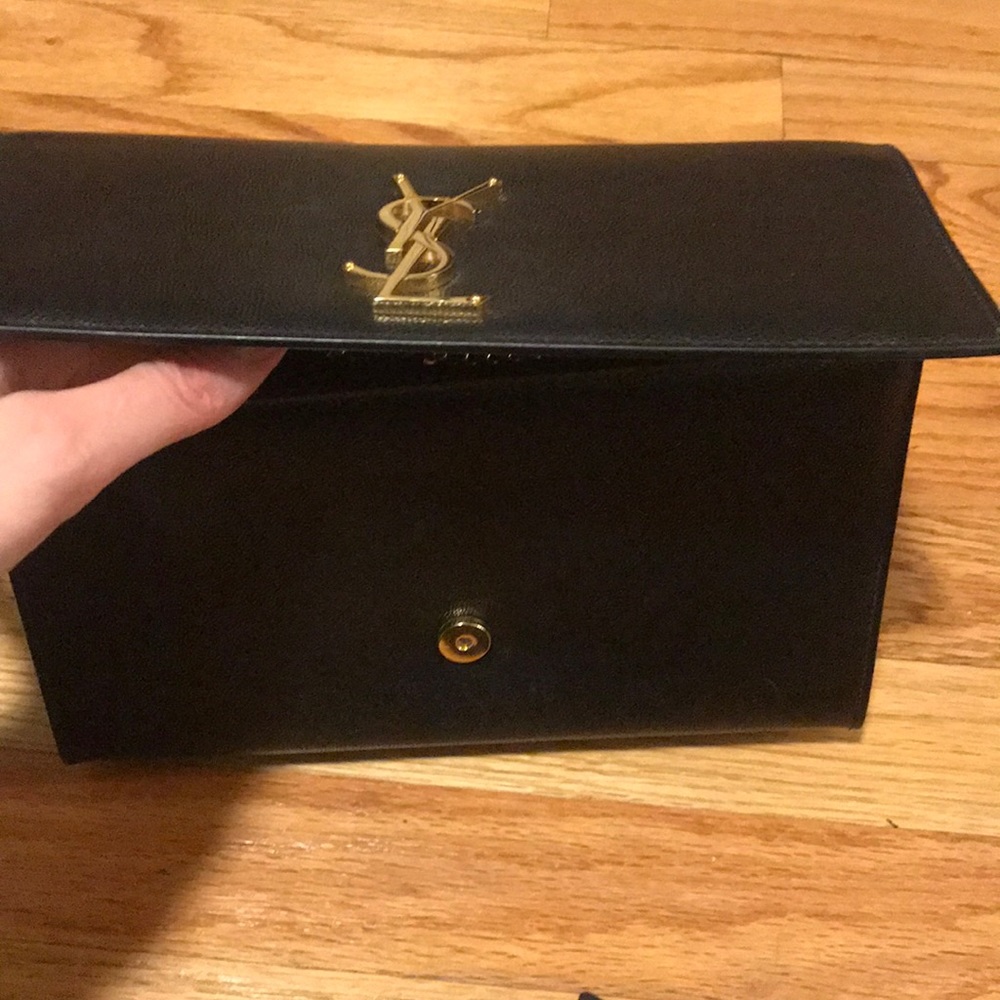 YSL Medium Black ‘Kate’ Purse - Picture 6 of 7